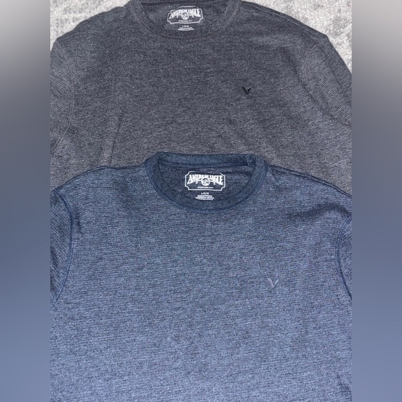 American Eagle Outfitters Other - Men's Bundle of 2 American Eagle Waffle Knit Long Sleeve Shirts Size: Large
